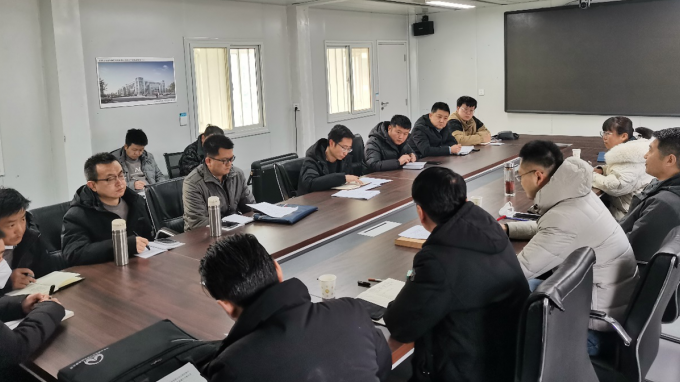 甘肅工程咨詢集團(tuán)工程檢測中心項(xiàng)目建設(shè)管理辦公室召開復(fù)工工作會議