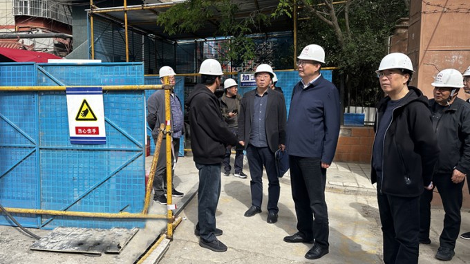 陳一夫到項目現(xiàn)場督導節(jié)前安全生產工作